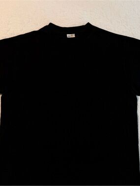 Shaka Wear Active 6oz | Black | Soft Spun Cotton T Shirt | Size Large